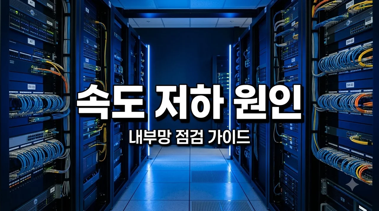 통신사 변경 후에도 느리다면 답은 내부망에 있습니다! 해결법 총정리