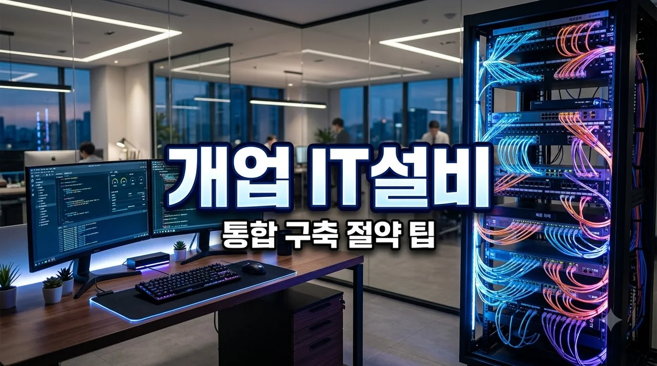 개업 IT설비 한 번에 맡기면 비용과 시간이 줄어드는 이유 총정리