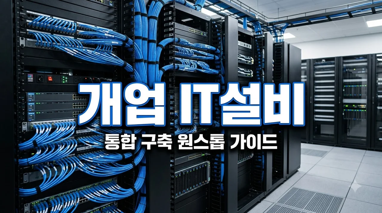 개업 IT설비 여러 업체 분할 시공의 위험과 원스톱 해결책 총정리