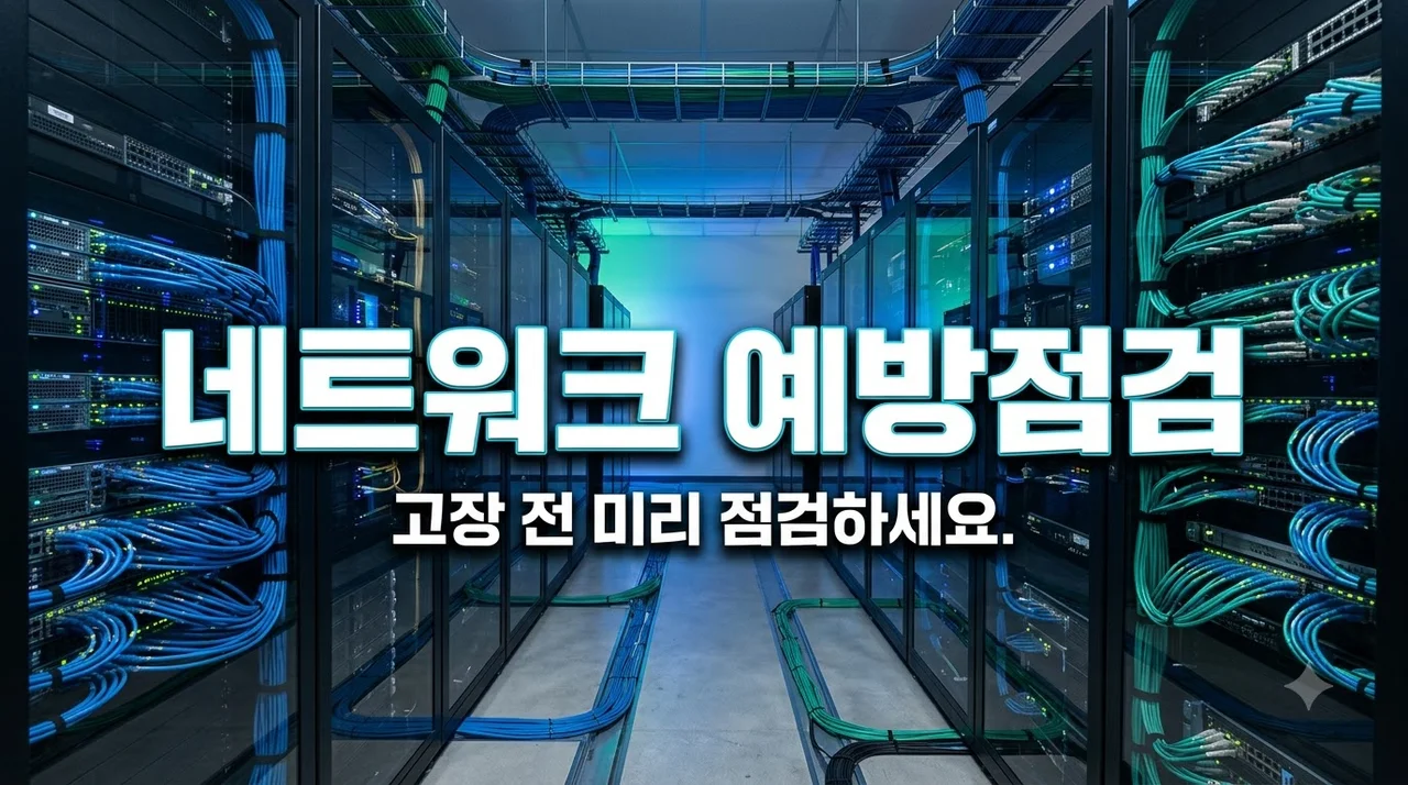 기업 네트워크 장애, 고장 난 뒤보다 예방점검이 저렴합니다 (2026)