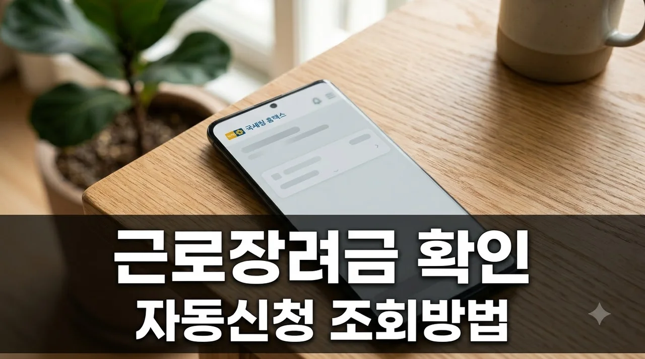 근로장려금 자동신청 됐는지 확인 방법과 직접 신청 여부 총정리