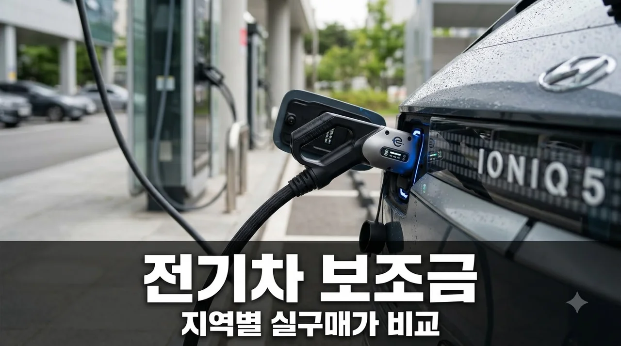 같은 차인데 500만원 차이?.. 2026 전기차 보조금 서울·대구·경북 실구매가 비교해보니