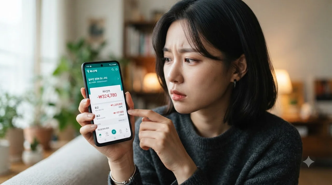 계좌 수는 그대로, 계좌당 대출액만 불어난 기형적 구조