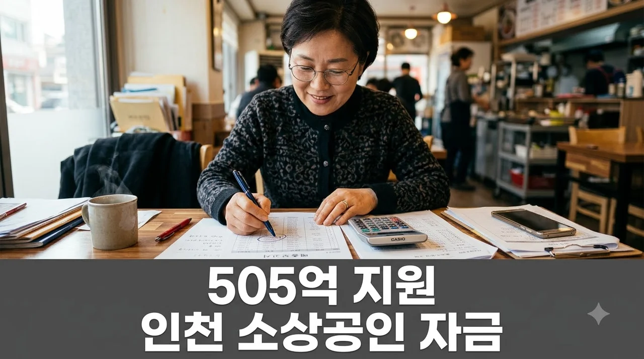 인천시 소상공인 경영안정자금 505억 지원.. 업체당 5000만원 혜택 조건은?
