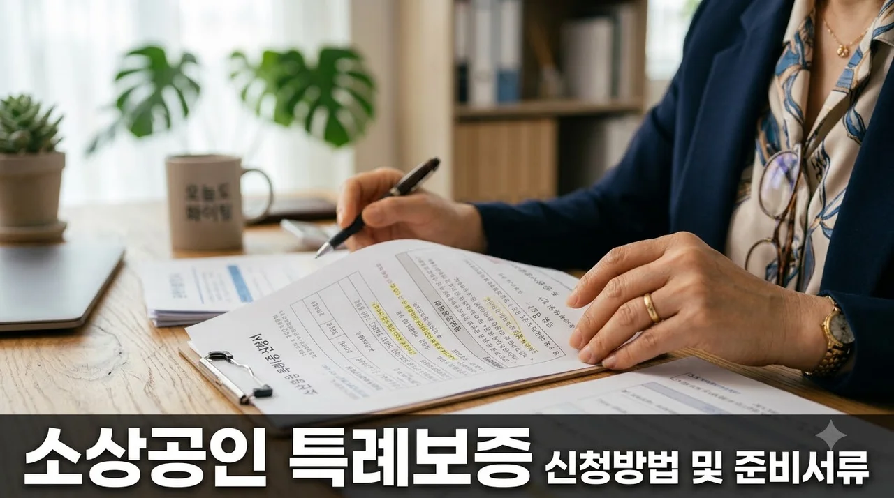 소상공인 특례보증 어디서 신청하나? 지역신보 신청 및 필수 확인사항 총정리