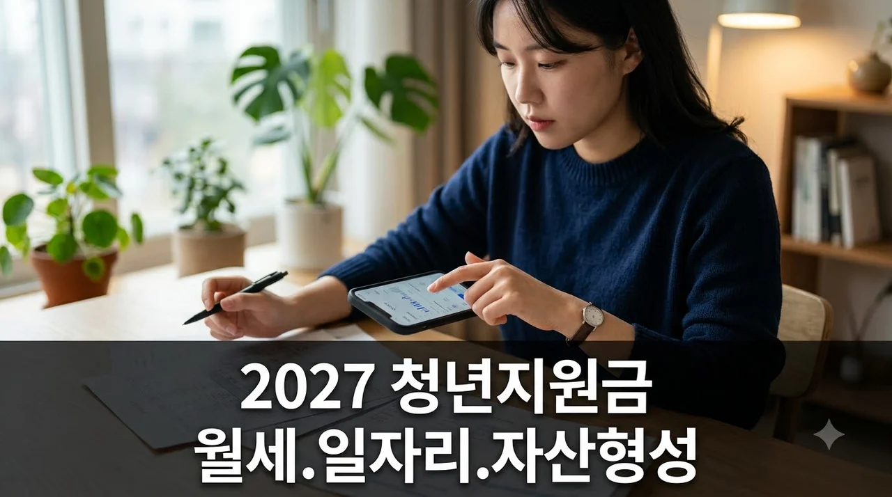 2027 청년 지원금 완벽정리: 월세·일자리·자산형성 3대 개편안 총정리