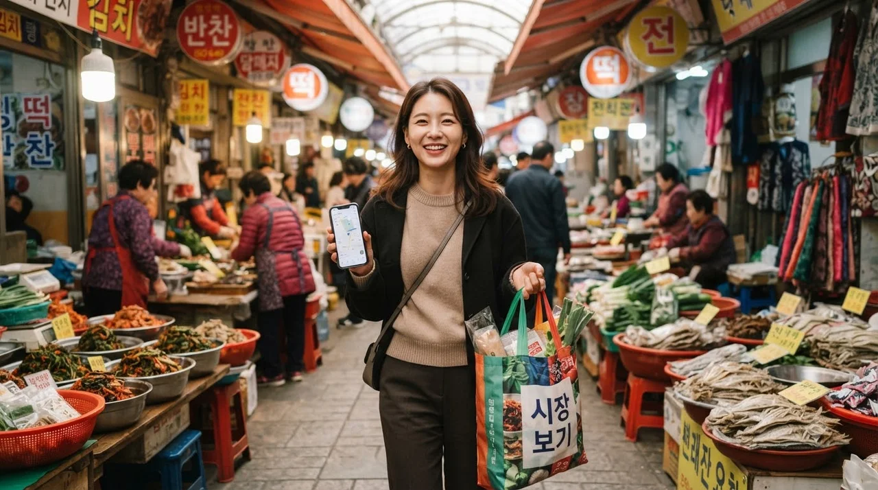 전통시장 방문 전 필수 준비물 & 실전 환급 꿀팁