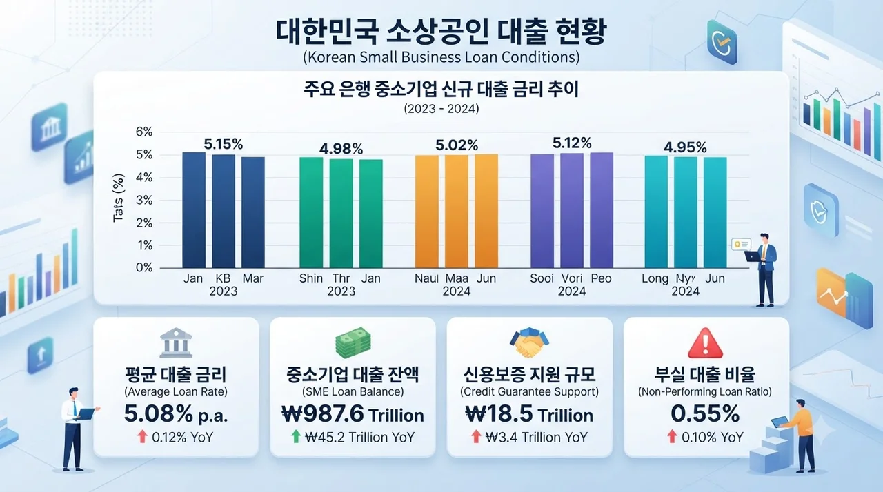 시중 5대 은행별 지원 규모 및 우대금리 조건 비교