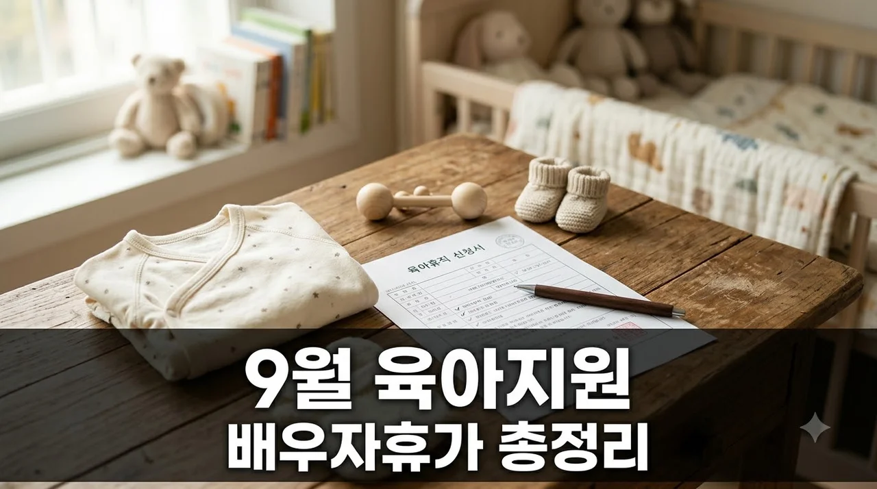 9월부터 육아지원 대폭 개편.. 배우자휴가까지 새로 달라진 5가지