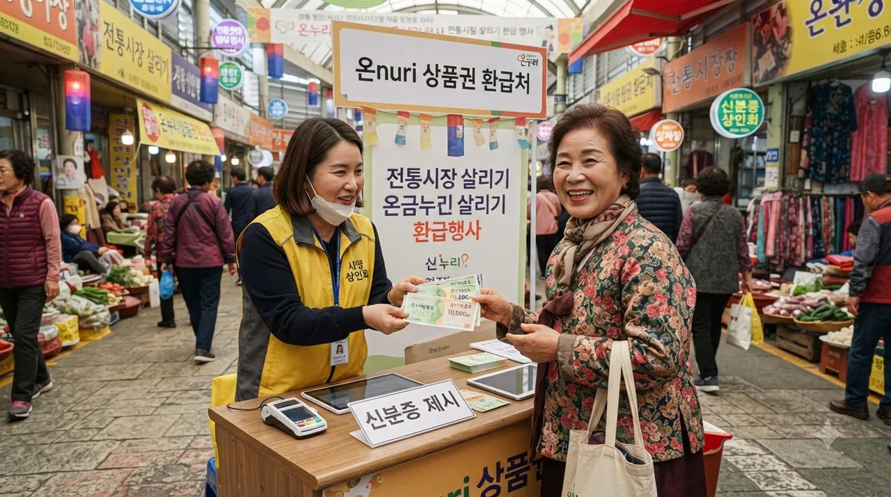 전통시장 온누리상품권 성수품 환급 받기 단계별 가이드