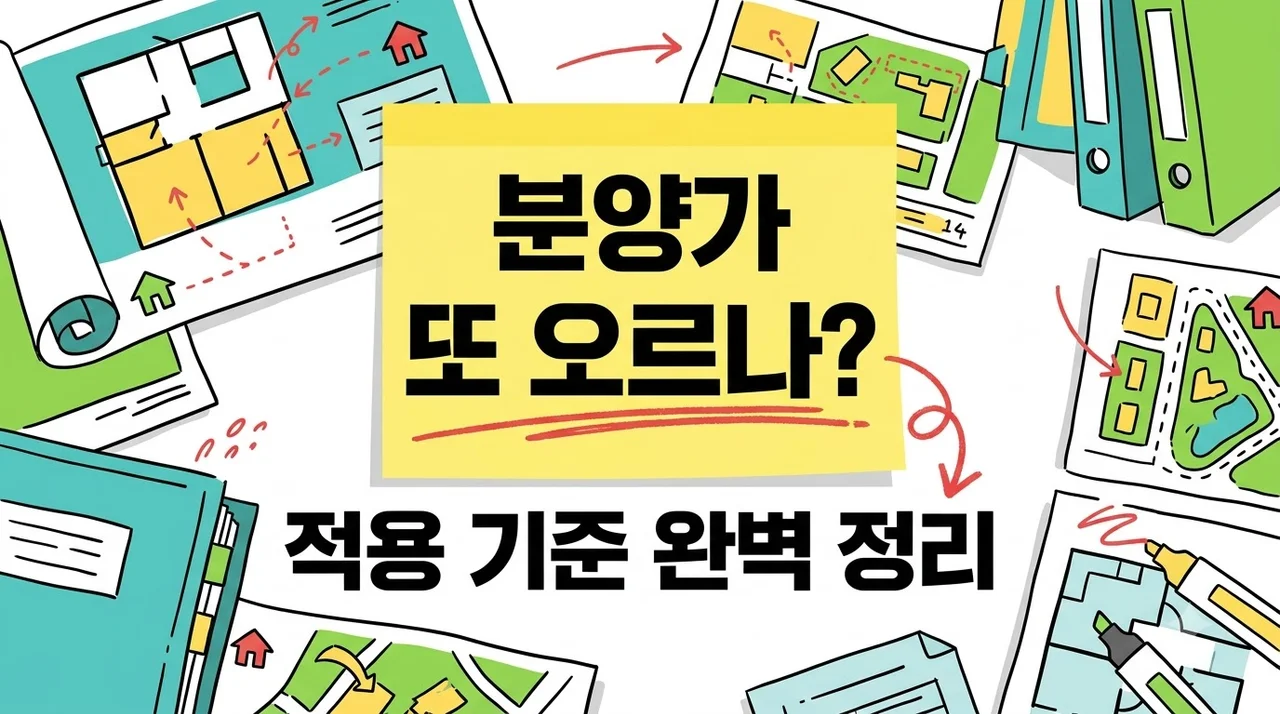 기본형건축비 인상됐다는데.. 이미 분양 신청한 우리 집 분양가도 오를까?