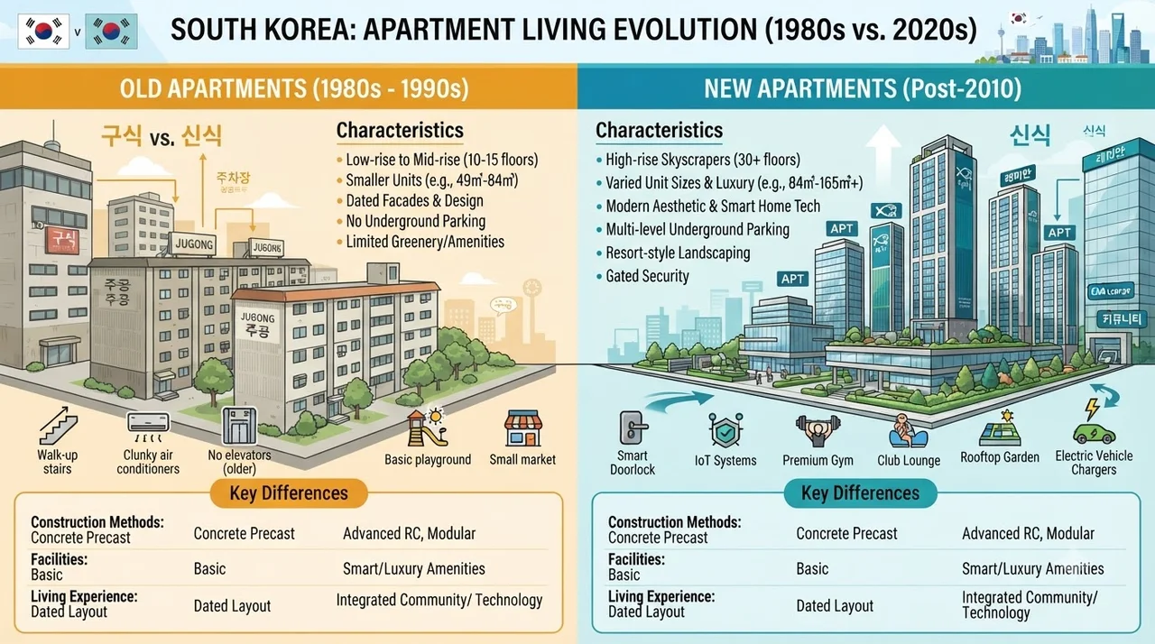 기존 분양 단지 vs 신규 분양 단지 비교