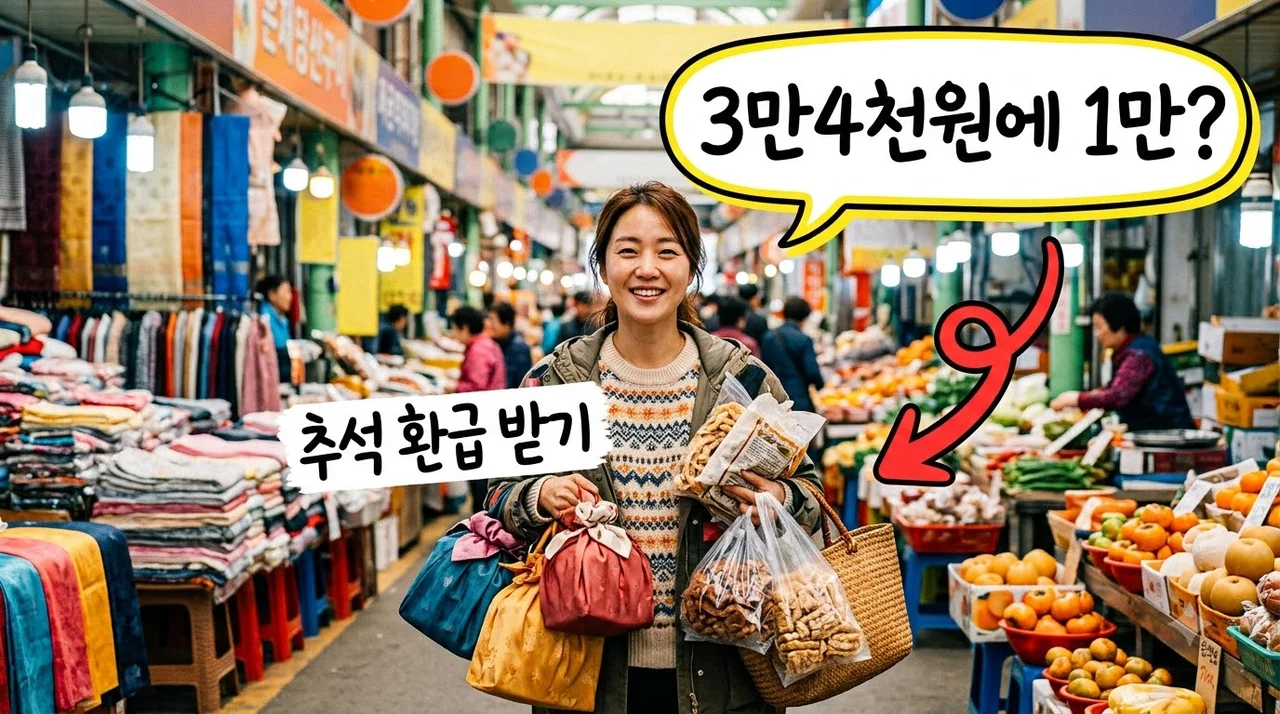 3만4천원 쓰고 1만원 받았다? 추석 온누리상품권 환급 행사의 비밀..