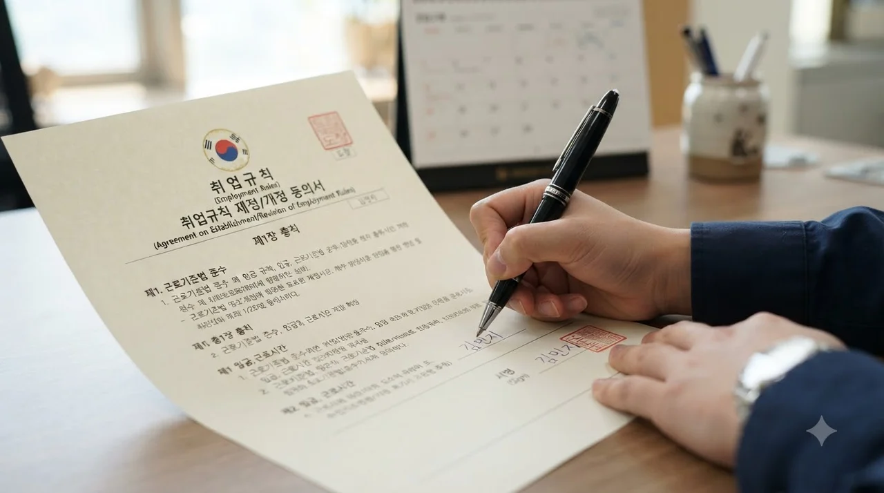 사업주가 지금 당장 준비해야 할 취업규칙 변경 절차