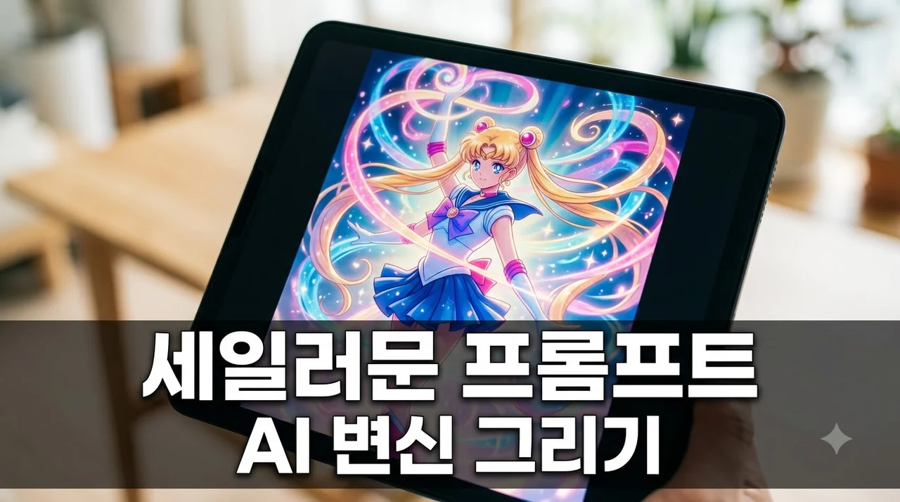 세일러문 변신 프롬프트 완벽 가이드: 챗GPT 미드저니 AI 그림 만들기