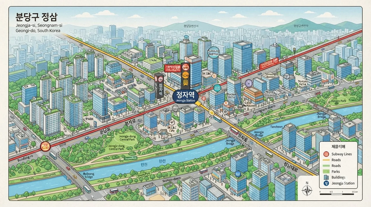 더샵 분당하이스트 사업 개요 및 입지 조건