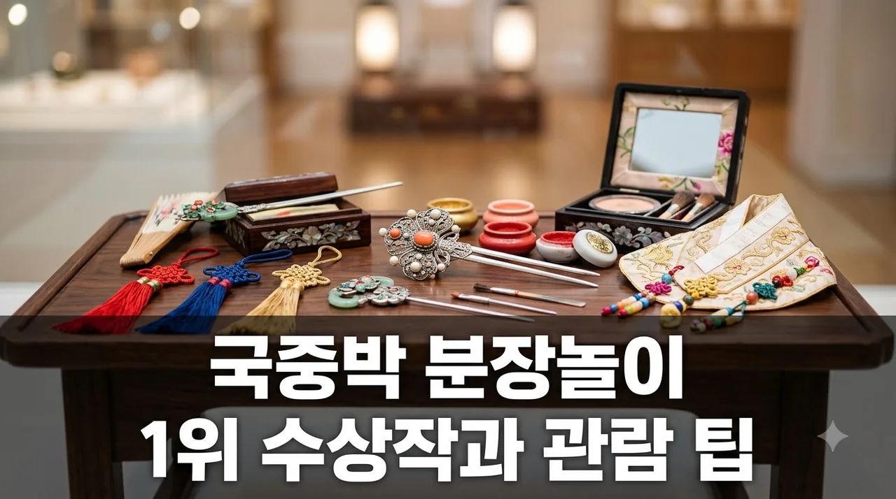 국중박 분장놀이 1위 수상작 비결 및 관람 꿀팁 총정리