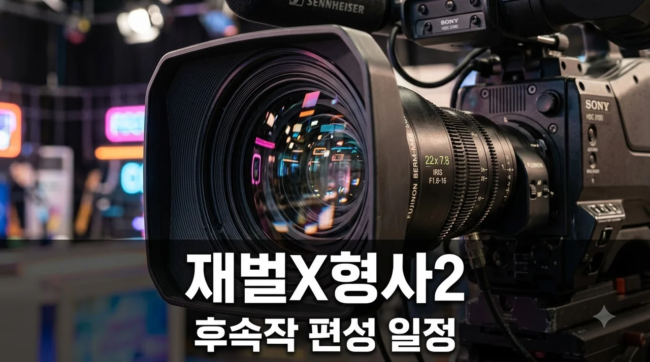 "재벌X형사2" 종영 후 후속작 언제? SBS 금토드라마 차기작 및 첫방송 일정 총정리