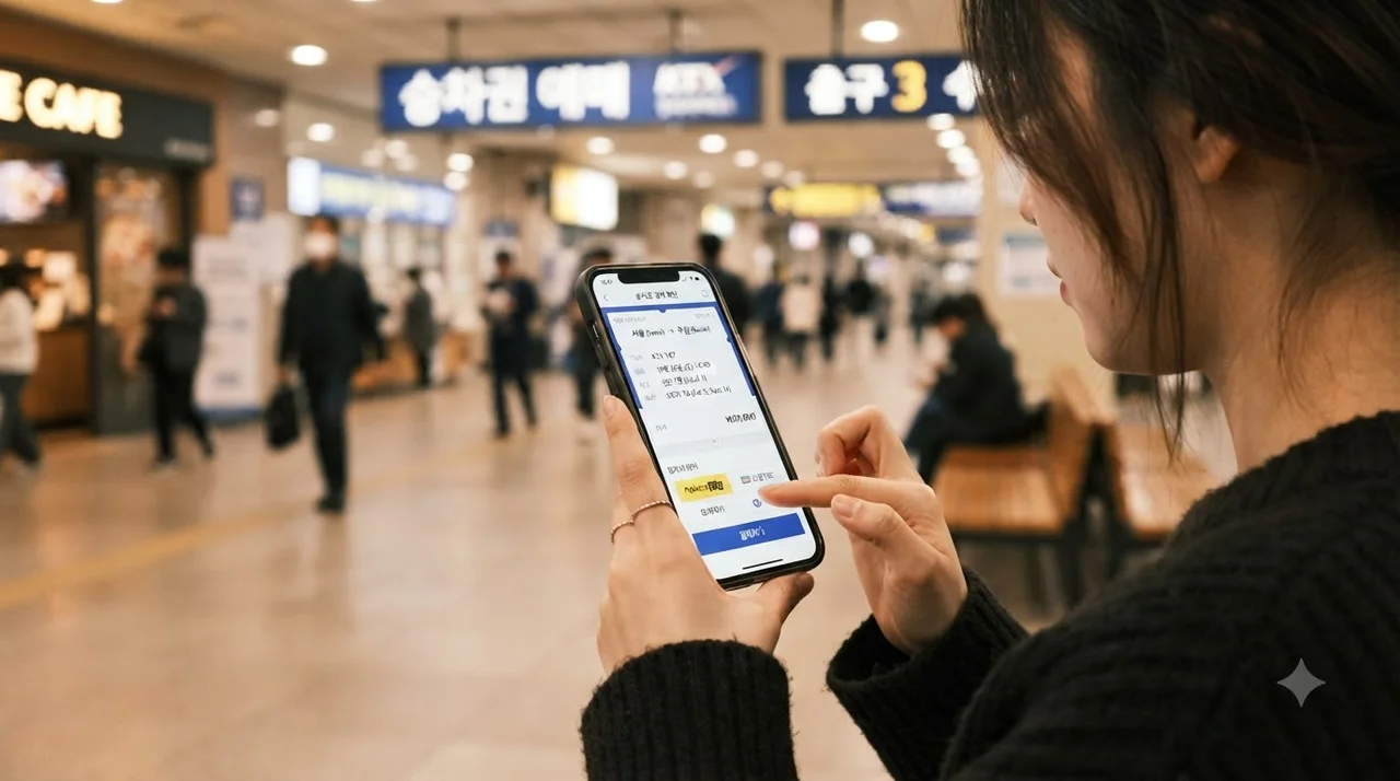 올데프 기차 단계별 모바일 예매 절차 Guide