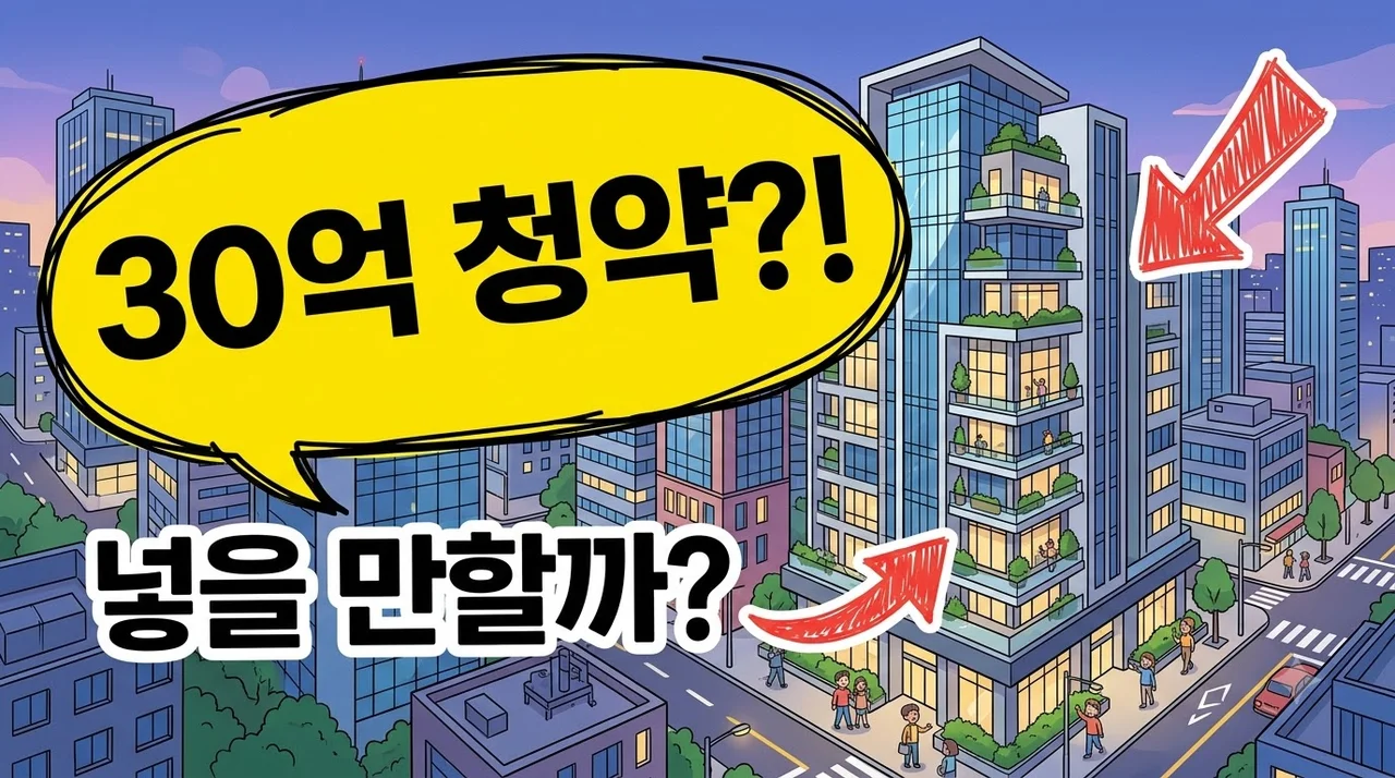 "84㎡가 30억 가까이?" 더샵 분당하이스트 오늘 특별공급.. 청약 도전해도 될까?