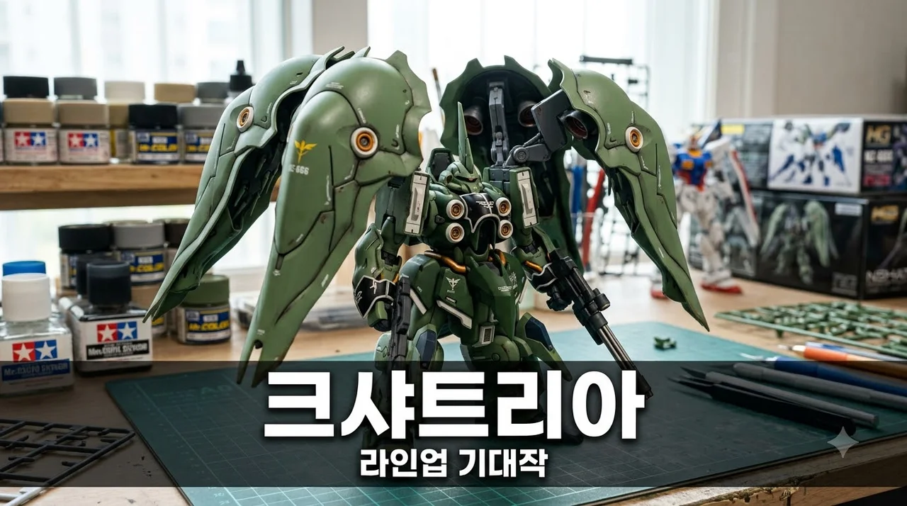 mgsd 크샤트리아 출시 기대감과 건프라 마니아 필수 관전 포인트