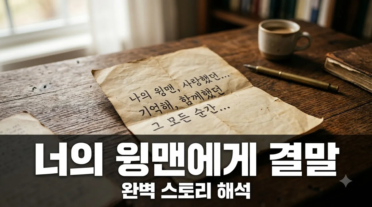 너의 윙맨에게 결말 해석과 마지막 장면 완벽 정리 감상평