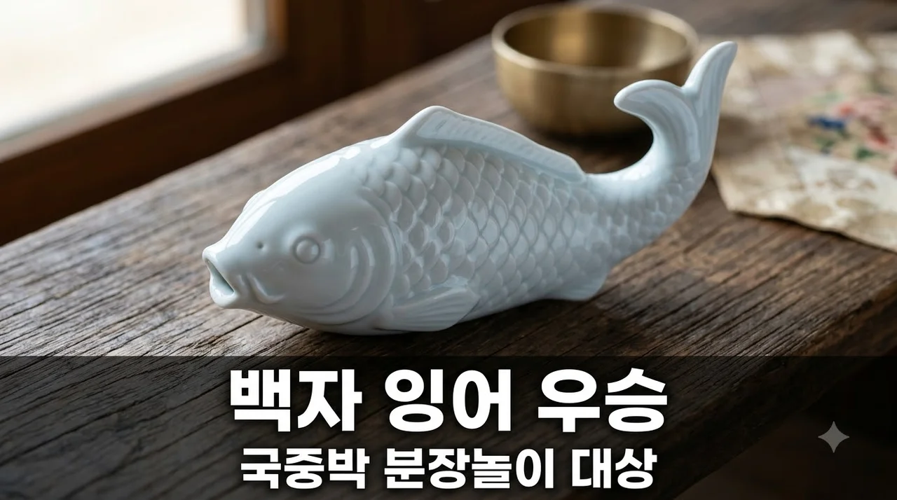 국중박 백자 잉어 우승 2026 분장놀이 대상 수상 비결과 현장 반응