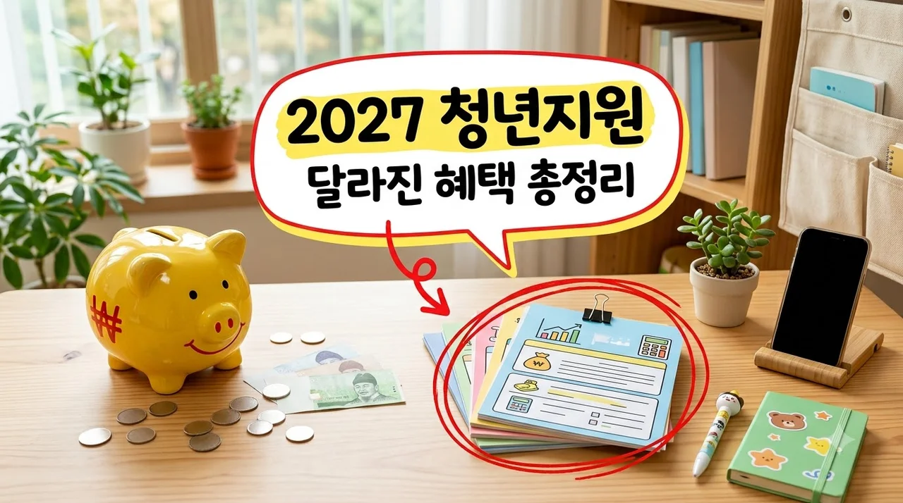 2027 청년 금융지원 개편 발표.. "내 적금·대출 바뀔까?" 혜택 총정리