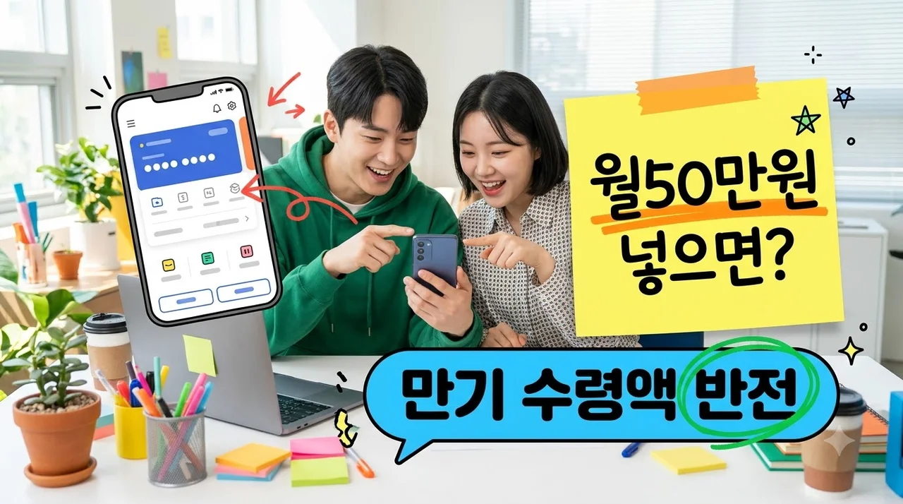 월 50만원씩 넣었더니 반전 수령액이?.. 청년미래적금 2차 신청 자격과 만기금