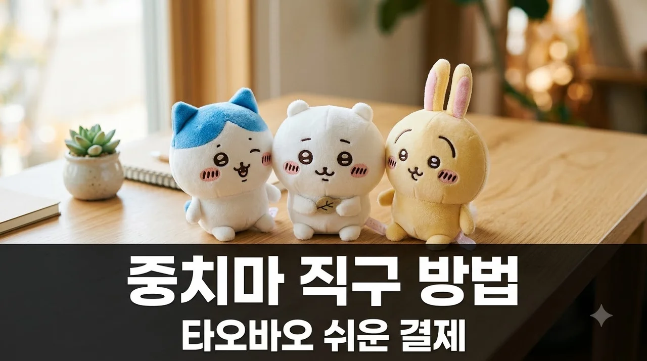 중치마 직구 방법 초보자 완벽 가이드: 타오바오 결제부터 배송까지