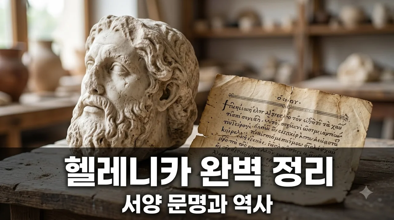 헬레니카 완벽 가이드: 서양 문명의 시작과 헬레니즘 역사 정리
