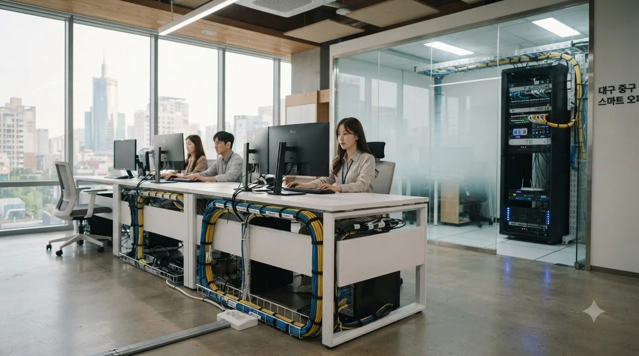 대구 중구 사무실 네트워크 배선, 견적 결정의 핵심 요소