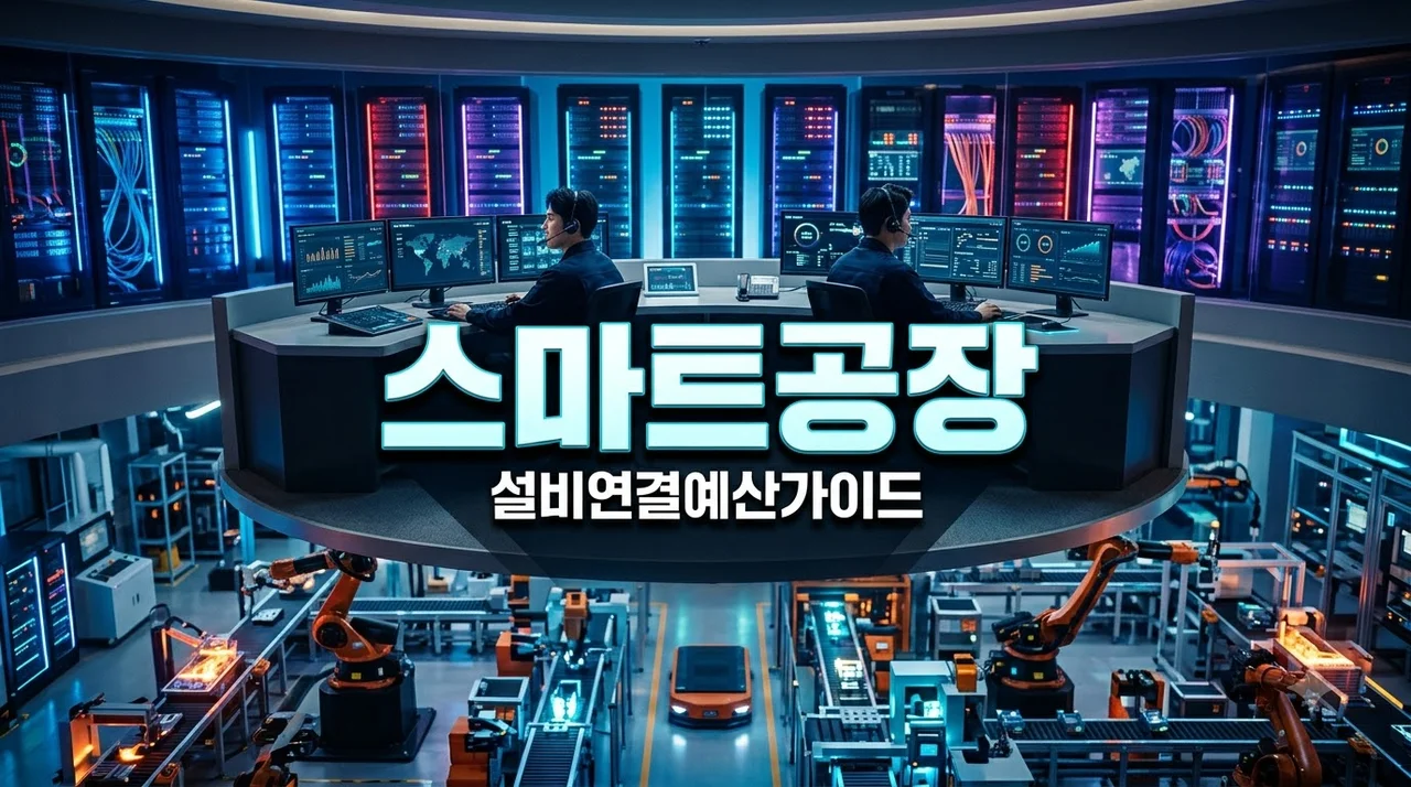 대구 중구 스마트공장 네트워크 구축 비용! 설비 연결 범위 예산 완벽 정리