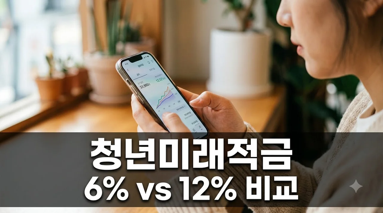 청년미래적금 6% vs 12% 차이.. "알고 보니" 만기 수령액만 108만 원 이상?