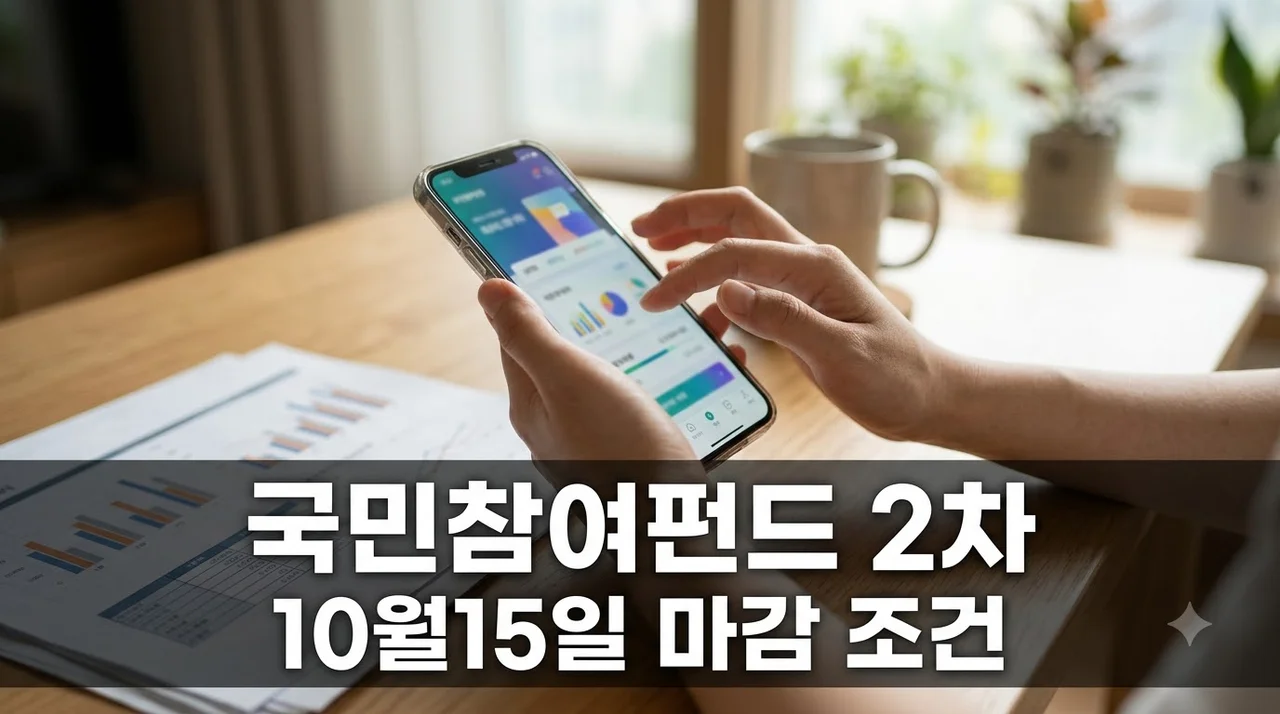 "10월15일 마감이라는데.." 국민참여성장펀드 2차 아직 가입 가능할까?