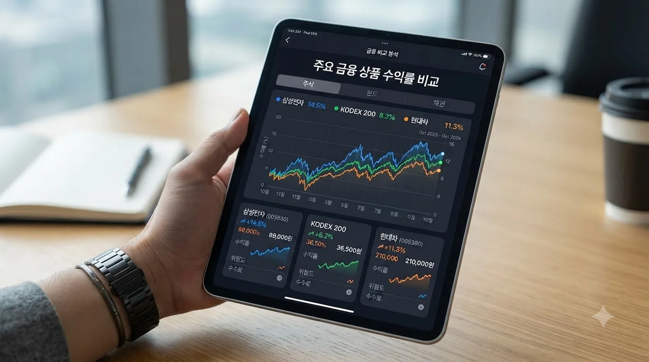 금리별 3억원 대출 월 납입금 및 총 이자 비교표
